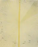Mark Grotjahn, Untitled (Blonde Butterfly 804), 2009, colored pencil on paper