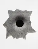 Nate Lowman, White Maxima, 2005, silkscreen ink on canvas