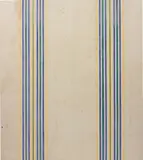Fredrik Værslev, Untitled #02, 2012, primer, spray paint, corrosion protective spray, white spirit on cotton canvas