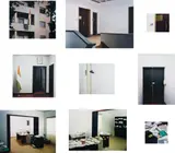 Thomas Demand, Yellowcake (Embassy I,II, III, IV, IV.a, V, VI, VII, VII.a), 2007, chromogenic prints, Diasec mounted, in 9 parts