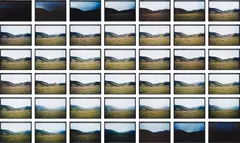 Ólafur Elíasson, The Domadalur daylight series (south), 2006, chromogenic prints, in 42 parts