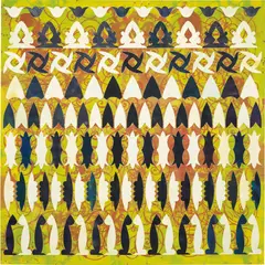 Philip Taaffe, CHARTERHOUSE, 1993-94, mixed media on canvas