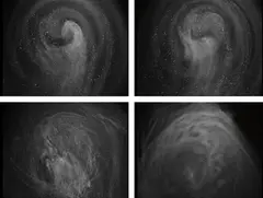 Brian Fridge, Six Works: (i) Vault Sequence No. 1, 1997; (ii) Vault Sequence No. 2, 1998; (iii) Vault Sequence No. 3, 1998; (iv) Vault Sequence No. 4-5, 2002; (v) Vault Sequence No. 6-7, 2002; (vi) Vault Sequence No. 10, 2000, black and white video, silent