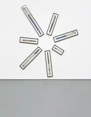 Dave Muller, Rolling Stone Magazine, October 14, 2004 Reviews Star, 2005-06, acrylic on paper, in 7 parts