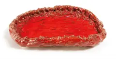 Sterling Ruby, Ashtray 198, 2011, glazed ceramic