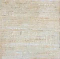 Mark Bradford, Untitled, 2001, scorched permanent wave end papers, blonde hair dye on paper laid down on canvas