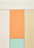 Portrait by Imi Knoebel, 1994, acrylic on wood, sold May 2015