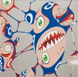 Chaos by Takashi Murakami, 1998, acrylic on canvas, mounted on board, sold May 2015