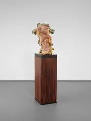 Napoleon II by Jonathan Meese, 2006, bronze, on artist's wooden plinth with marble, offered May 2015