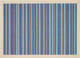 Gene Davis, Swimming Pool, 1977, acrylic on canvas