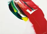 Phenomena Carib Sun Spot by Paul Jenkins, 1979, acrylic on canvas, sold May 2015