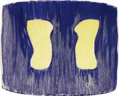 Ron Gorchov, Diotima, 2006, oil on canvas