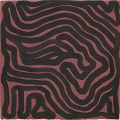 Waving Lines by Sol LeWitt, 1999, gouache on paper, sold May 2015