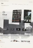 Wade Guyton, Untitled (icloud), 2012, Epson DURABrite inkjet on book page