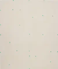 Happy by Nick Darmstaedter, 2013, oxidized copper on canvas, sold May 2015