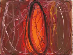 Harbour by Anish Kapoor, 2008, gouache on paper, offered May 2015