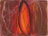 Anish Kapoor, Harbour, 2008, gouache on paper