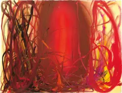 Harbour by Anish Kapoor, 2008, gouache on paper, sold May 2015