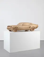 Huff by Erwin Wurm, 2012, bronze, sold May 2015