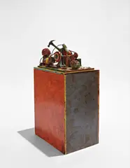 I wanted to say "I've missed you" by Jake and Dinos Chapman, 2008, painted bronze, sold May 2015