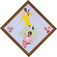 Easter Realness #1 by Kehinde Wiley, 2002, oil on canvas, artist's gilded frame, sold May 2015