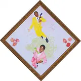 Kehinde Wiley, Easter Realness #1, 2002, oil on canvas, artist's gilded frame