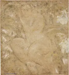 Armando Reverón, Desnudo, 1939, oil and tempera on burlap