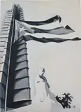 José Ángel Toirac Batista, Plaza, 1992, oil on paper