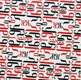 Carlos Amorales, Typographical Patterns for Mass Reproduction, 2013, oil on canvas