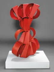 Navegante by Édgar Negret, 1976, painted aluminum, sold May 2015