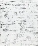 Chris Succo, EVERYTHING IN IT´S RIGHT PLACE #2 [BKNP], 2014, oil, lacquer on canvas, in artist's painted wood frame