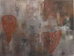 Terry Winters, Free Union, 1983, oil on linen
