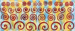 Philip Taaffe, Untitled #7, 2000, oil pigment on paper