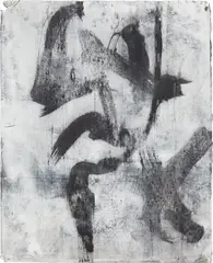 Drunken Brush #29 by Bill Jensen, 2002, ink, tempura on handmade British paper, sold Sep 2015