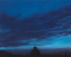 Tim Gardner, Untitled (Blue Dawn), 2006, pastel on paper