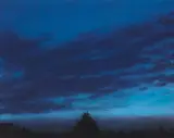 Tim Gardner, Untitled (Blue Dawn), 2006, pastel on paper