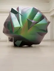 Liz Larner, 2001, 2001, fiberglass, paint, stainless steel