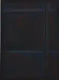 Sam Falls, Untitled (Window Rubbing 4), 2012, colored pencil on paper