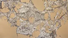 Libretto by Mark Flood, 2002, acrylic on canvas, offered Sep 2015