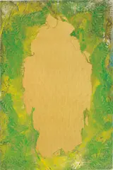 Mudhole by Mark Flood, 2014, acrylic on canvas, sold Sep 2015