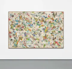 Untitled by Dan Rees, 2011, plasticine on wood, in artist's frame, sold Sep 2015