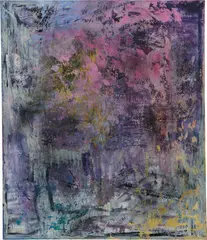 Grotto by Jean-Baptiste Bernadet, 2011, oil on canvas, sold Sep 2015