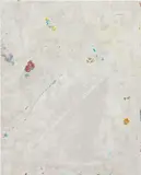 Lucas Ajemian, Laundered Painting (20 x 16) III, 2014, painting on linen
