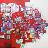 Joanne Greenbaum, Workbook, 2006, oil on canvas