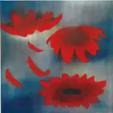 Ross Bleckner, Sky Flowers, 2004, oil on canvas