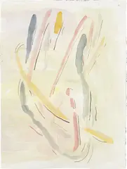 Untitled by Jon Pestoni, 2010, gouache on paper, offered Sep 2015
