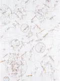 Paul Kopkau, Untitled, n.d., watercolor, ink, paper collage on paper