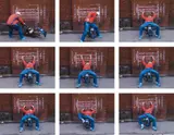 Robin Rhode, Bench Press