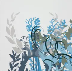 Untitled by Ryan McGinness, 2003, silkscreen on panel, offered Sep 2015