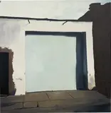 Koen van den Broek, Garage, 2002, oil on canvas